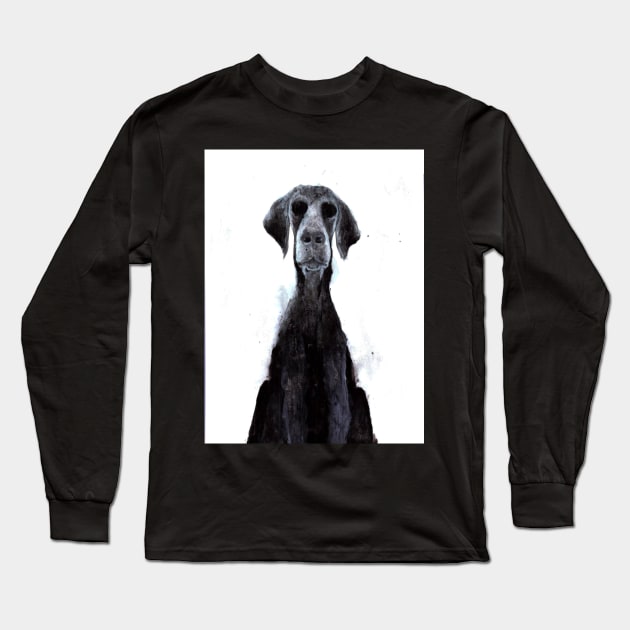 Ghost dog Long Sleeve T-Shirt by RoBitStudio